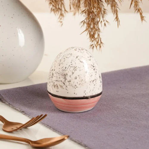 Солонка дизайн крошка керамика цв.розовый 100мл 9240967